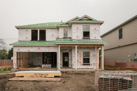 New construction Single-Family house 5219 Terlingua Pass, San Antonio, TX 78222 Harrison- photo 1 1
