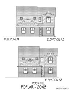 New construction Single-Family house Poplar 2048, 835 Peoria Lane, Rock Hill, SC 29730 - photo
