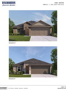 New construction Single-Family house 1058 Great Barracuda Lane, Alvin, TX 77511 The Baxtor- photo 1 1