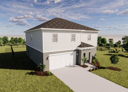 New construction Single-Family house 13015 Bluff Oak Way, Parrish, FL 34219 Hawthorn- photo 2 2