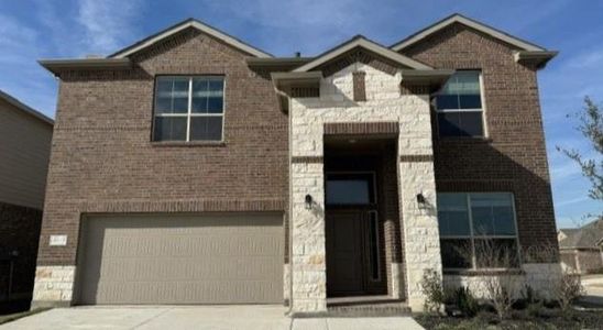 New construction Single-Family house 15537 Charing Cross Road, Fort Worth, TX 76247 REDROCK- photo 0