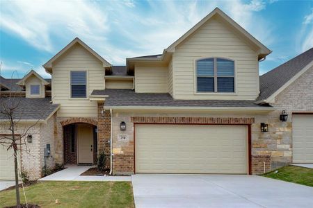 New construction Townhouse house 250 Legacy Boulevard, Weatherford, TX 76085 - photo 0 0