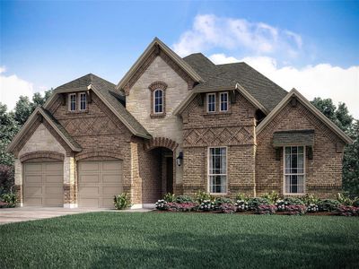 New construction Single-Family house 403 Caddo Ridge Drive, Mansfield, TX 76063 Hartford- Front Entry- photo 0