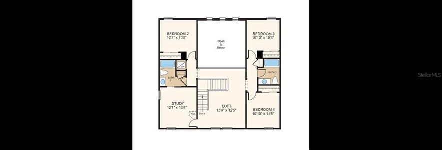 Floor plan level 2