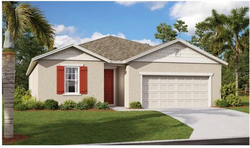 New construction Single-Family house 157 Hilltop Bloom Loop, Haines City, FL 33844 - photo 0