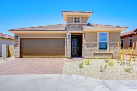 New construction Single-Family house 21503 W. Papago Street, Buckeye, AZ 85326 Castillo Series - Bluebell- photo 0