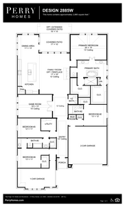 New construction Single-Family house 2818 Sibley Court, Midlothian, TX 76065 Design 2885W- photo