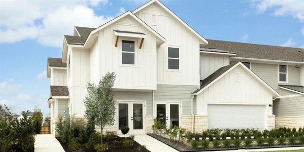 New construction Townhouse house 2012 Cora Ivy Way, Round Rock, TX 78665 - photo 0 0