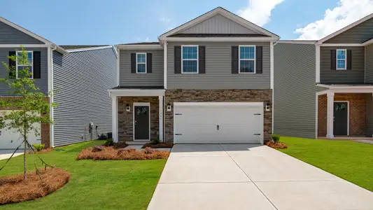 New construction Single-Family house 3485 Buck Court, Gastonia, NC 28056 Robie- photo 0