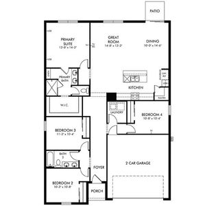 New construction Single-Family house 4755 Jasmine Circle, Leesburg, FL 34748 Foxglove- photo