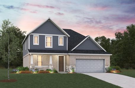 New construction Single-Family house 573 Black Bronco Road, Magnolia, TX 77354 - photo 0 0
