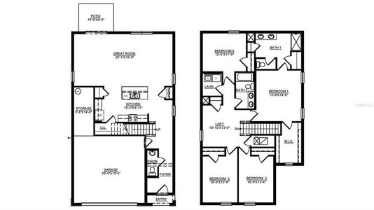 New construction Single-Family house 7367 Broad River Avenue, Land O' Lakes, FL 34638 - photo 1 1