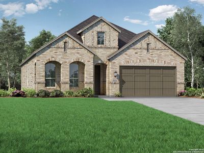 New construction Single-Family house 12443 Lanthimos, San Antonio, TX 78254 Amberley Plan- photo 0