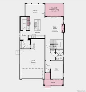 Structural options added include; Fireplace, finished basement, shower in basement bath, garage service door, 12' sliding glass door, 8' doors main level, tub and shower in primary bath, covered patio, wet bar rough-in, additional sink bath 2.