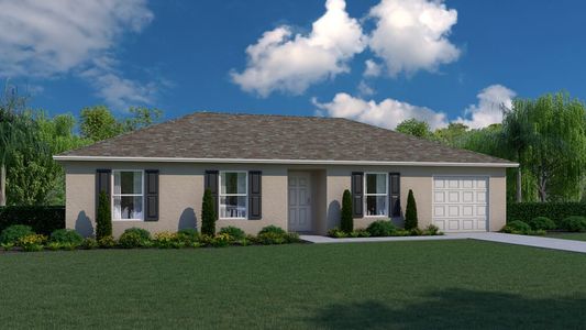 New construction Single-Family house 5504 Southwest 153rd Place Road, Ocala, FL 34473 Palm- photo 0