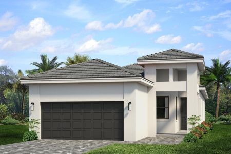 New construction Single-Family house 15798 Key Biscayne Lane, Westlake, FL 33470 Summerland- photo