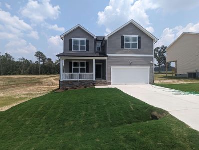 New construction Single-Family house 414 Olivia Crossing Court, Four Oaks, NC 27524 The Lily- photo 0