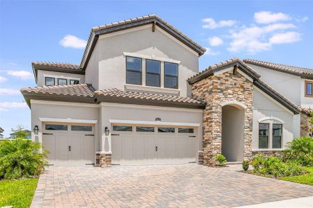 New construction Single-Family house 11122 Rustic Timber Loop, San Antonio, FL 33576 Islamorada II- photo 1 1