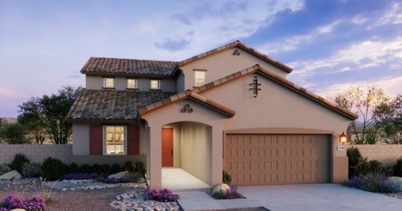 New construction Single-Family house Plan 4005 At The Residences Collection At Frontera, 22561 West Mohawk Lane, Surprise, AZ 85387 - photo