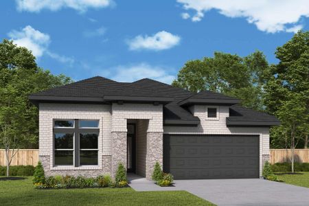 New construction Single-Family house 17039 Luminous Lane, Hockley, TX 77447 The Brecken- photo 0 0