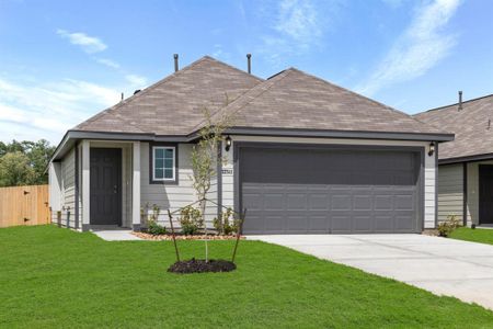New construction Single-Family house 22511 Javelina Street, Splendora, TX 77372 Aspen- photo 1 1
