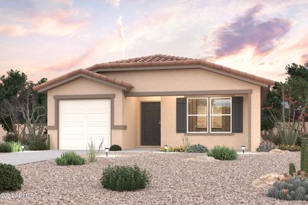 New construction Single-Family house 8589 W Swansea Drive, Arizona City, AZ 85123 SANDALWOOD- photo 0