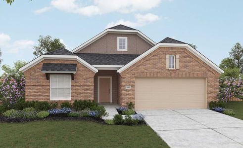 New construction Single-Family house Landmark Series - Paramount, 4024 Colony River Rock Boulevard, Pinehurst, TX 77362 - photo