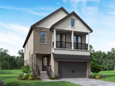 New construction Single-Family house Callahan, 14009 Memorial Drive, Houston, TX 77079 - photo
