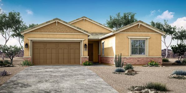 New construction Single-Family house 4367 N 201St Drive, Buckeye, AZ 85396 - photo 2 2