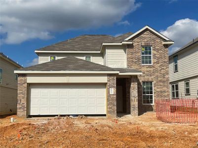 New construction Single-Family house 2944 August Mist Court, Conroe, TX 77304 Ridgeview- photo 0