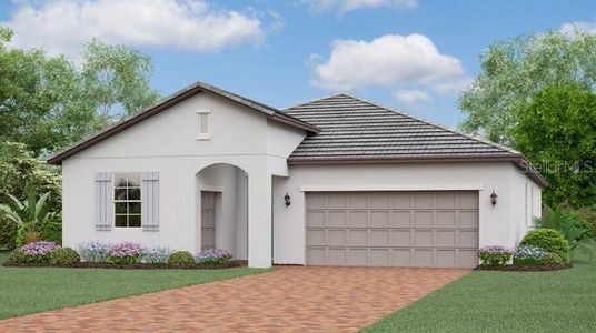 New construction Single-Family house 10537 Banyan Breeze Boulevard, Land O' Lakes, FL 34638 - photo 0