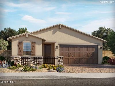 New construction Single-Family house 20190 W Badgett Lane, Litchfield Park, AZ 85340 Leslie- photo 0