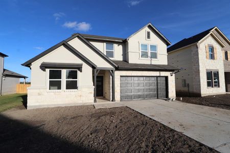New construction Single-Family house 118 Rampart Loop, Liberty Hill, TX 78642 Concho- photo 1 1