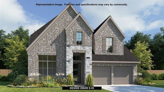 New construction Single-Family house 5319 Violet Ridge Drive, Richmond, TX 77469 Design 2694W- photo 0 0