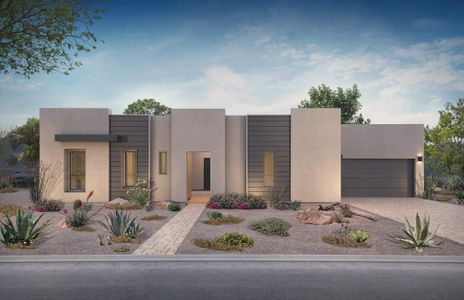 Plan 7023 Exterior B: Desert Contemporary