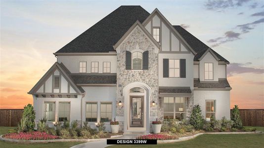 New construction Single-Family house 503 Coralbean Court, Georgetown, TX 78633 Design 3399W- photo 2 2