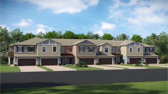 New construction Townhouse house 3060 Hover Hall Lane, New Port Richey, FL 34655 - photo 0 0