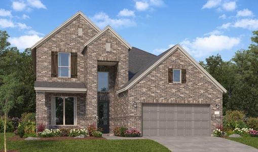 New construction Single-Family house 32006 Medallion Oaks Trail, Hockley, TX 77447 Memorial- photo 0