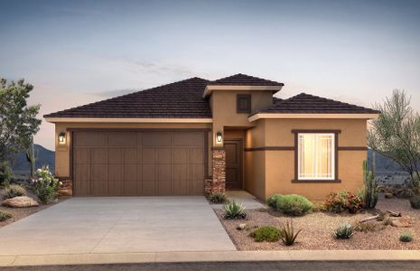 New construction Single-Family house 43717 W Cypress Ln, Maricopa, AZ 85138 Lavender- photo 0 0