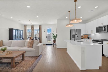 Beautiful open concept living room.