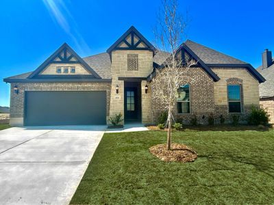 New construction Single-Family house 4225 Bel Air Drive, Midlothian, TX 76065 Harrisburg  - Front Entry- photo