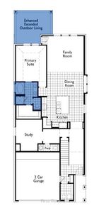 New construction Single-Family house 27003 Coco Flower Lane, Katy, TX 77493 Windermere Plan- photo 1 1