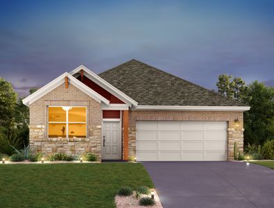 New construction Single-Family house Cartwright, 104 Palo Brea Loop, Hutto, TX 78634 - photo