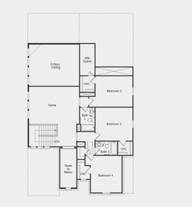 Structural options added:  Bed 5 in place of flex, shower at bath 5, media, extended owner's suite with covered outdoor living, and slide-in-tub at primary bath.