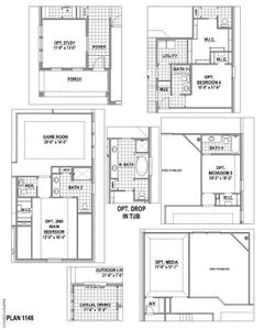 New construction Single-Family house 4814 Impression Lane, Celina, TX 75078 Plan 1148- photo 3 3