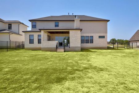 New construction Single-Family house 204 Roseleaf Ct, Liberty Hill, TX 78642 Grayson- photo 36 36