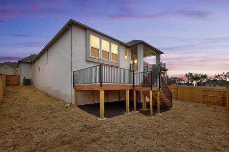 New construction Single-Family house 140 Sea Pink Ln, Georgetown, TX 78628 Escalade Plan- photo 11 11