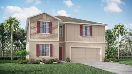 New construction Single-Family house 2062 Canton Park Drive, Winter Haven, FL 33881 The Sycamore- photo 0