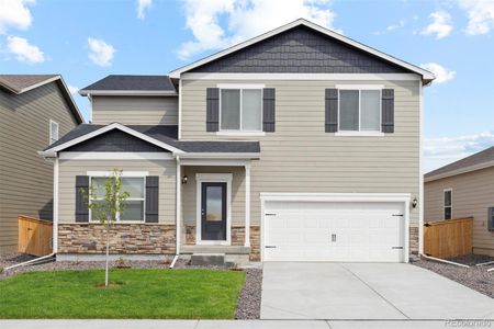 New construction Single-Family house 957 Cascade Falls Street, Severance, CO 80550 Roosevelt- photo 0