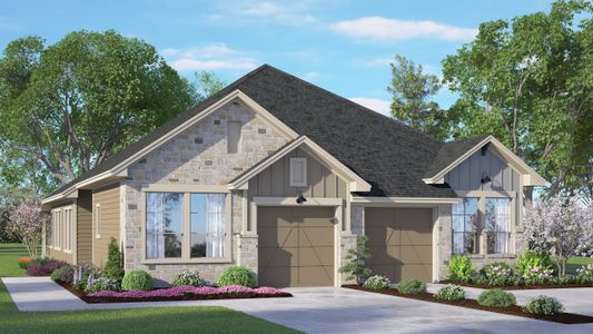 New construction Single-Family house Crescendo Way, Manvel, TX 77578 Chalet - Single Story Villas- photo 2 2